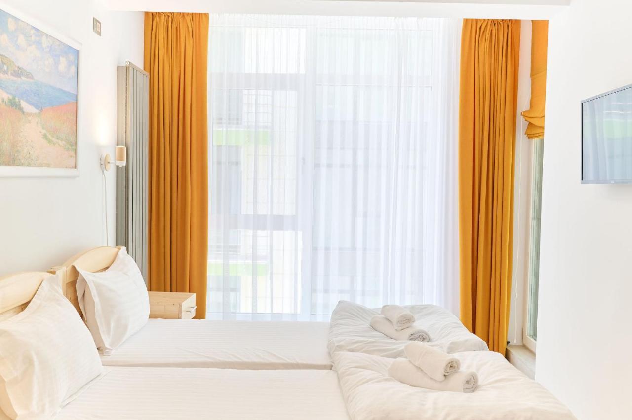 Blacksearama Apartment- Spa, Pools And Parking Mamaia Buitenkant foto