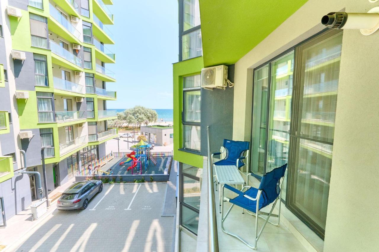 Blacksearama Apartment- Spa, Pools And Parking Mamaia Buitenkant foto